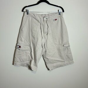 Tommy Hilfiger Beige Cargo Shorts